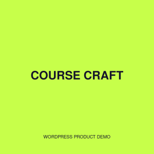 Course Craft