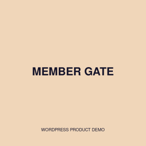 Member Gate