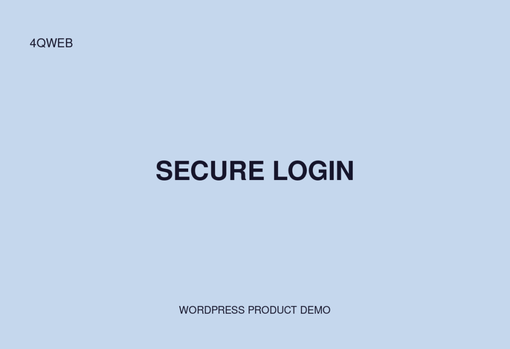 Secure Login preview